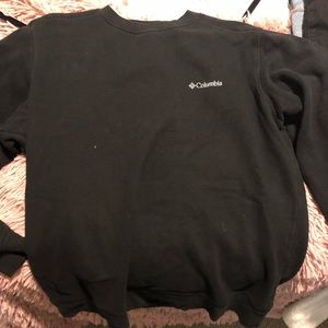 Black Columbia Crewneck